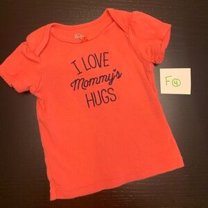 ⭐️4/$5.00⭐️ Carter’s 9m Coral Short Sleeve T-Shirt